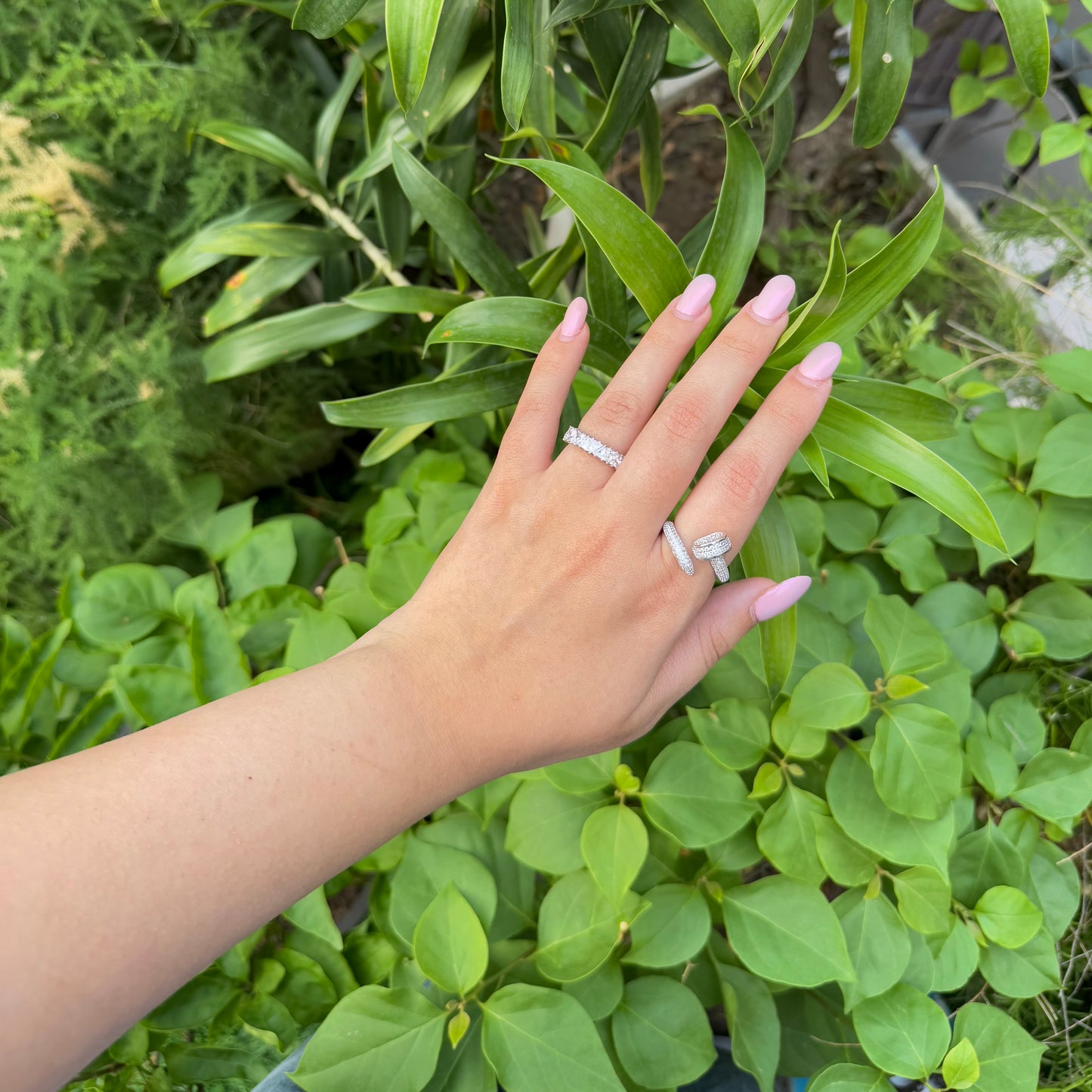 Screw It – Silver Statement Wrap Ring