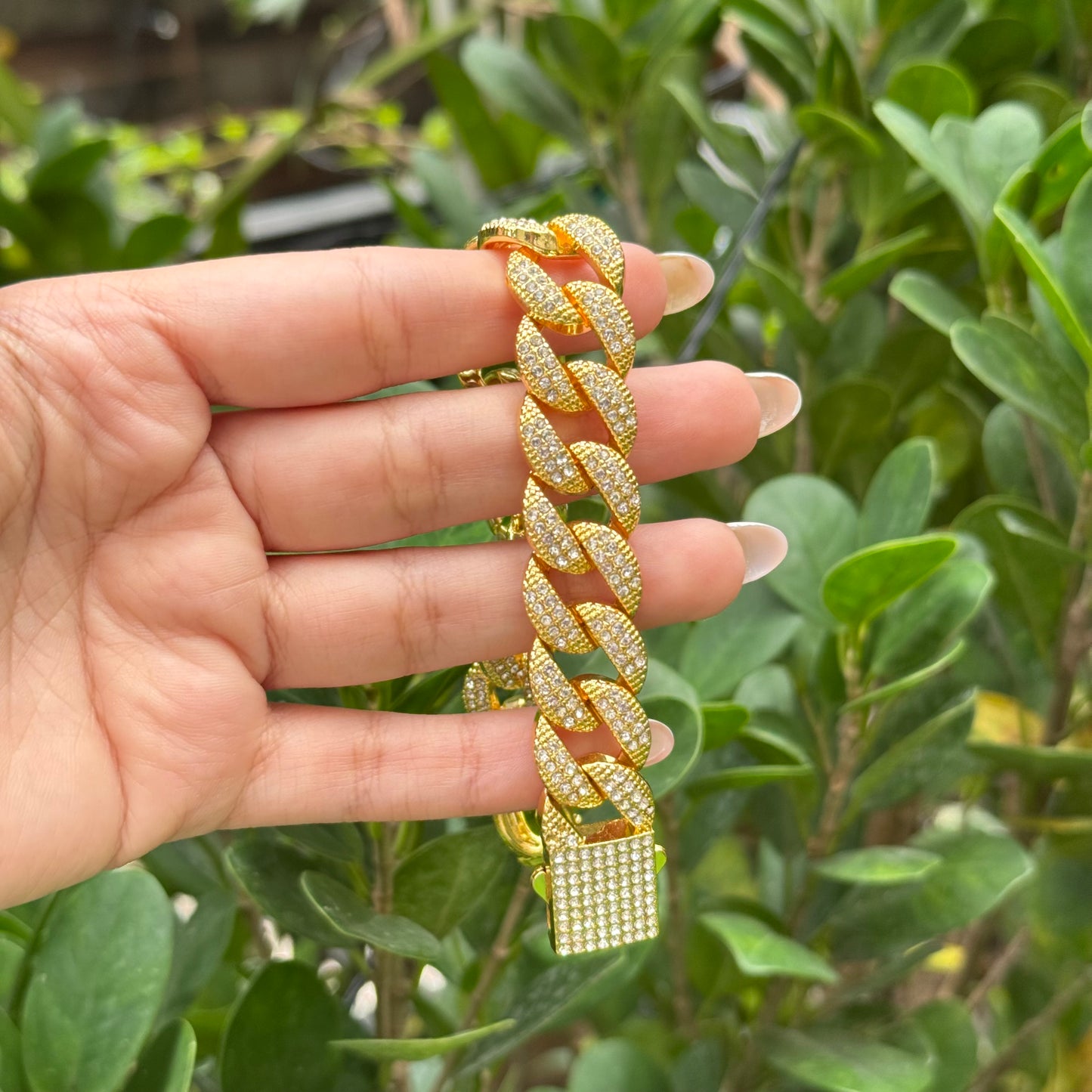 Sneaky Link - Gold & Silver Bracelet