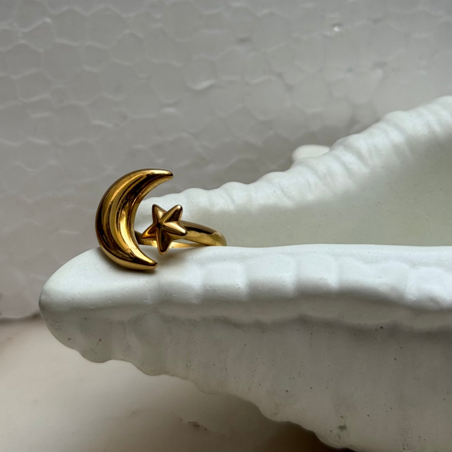 Moonchild - Celestial Gold Ring