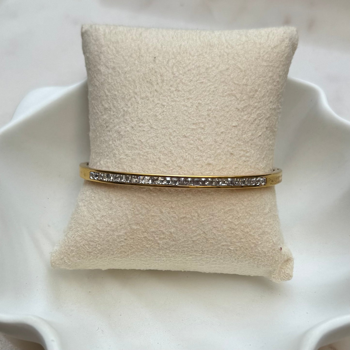 Serial Stacker - Classic Silver & Gold Bangle