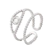 Side Eye – Silver Evil Eye Ring