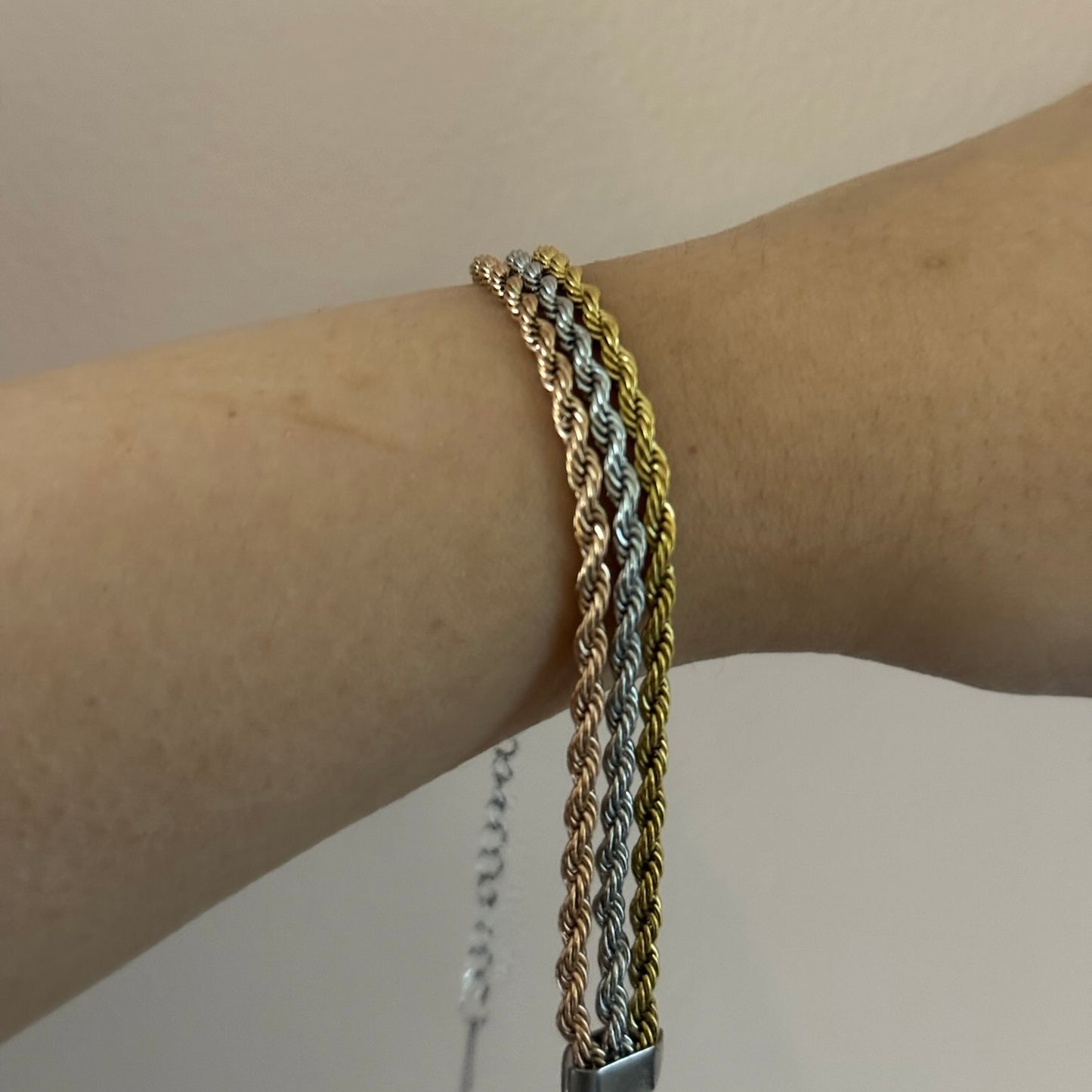 Triple Threat - 3-Colour Tennis Bracelet