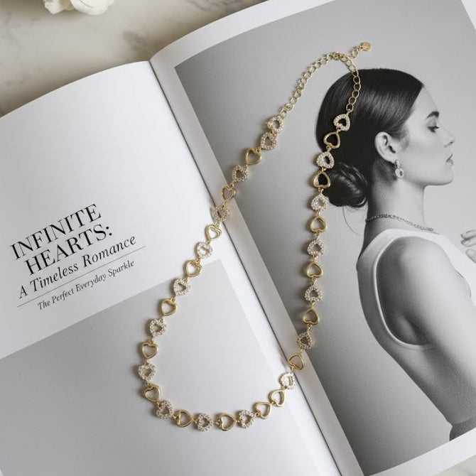 Love Language – Heart-Link Necklace