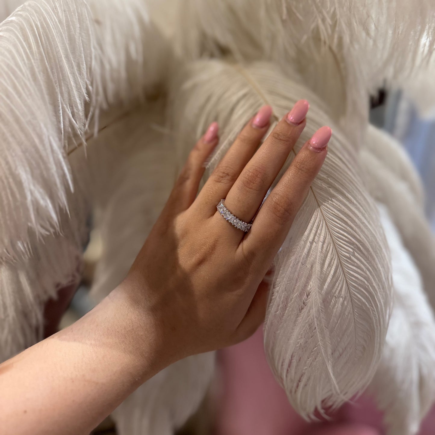 Big Bling - Silver Sparkle Band