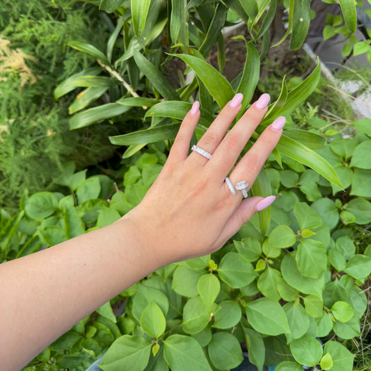 Screw It – Silver Statement Wrap Ring