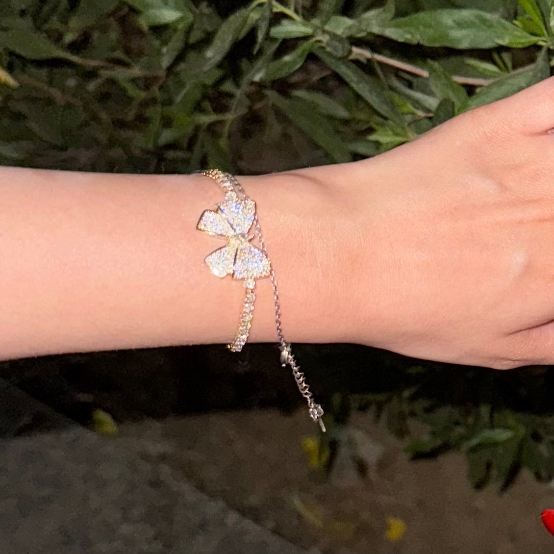 Bowtox – Crystal Bow Bracelet