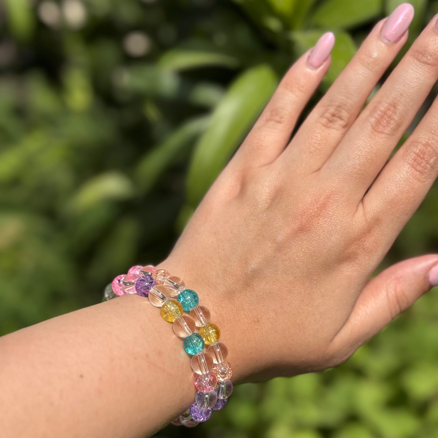 Bubble Trouble – Crystal Bead Y2K Bracelets