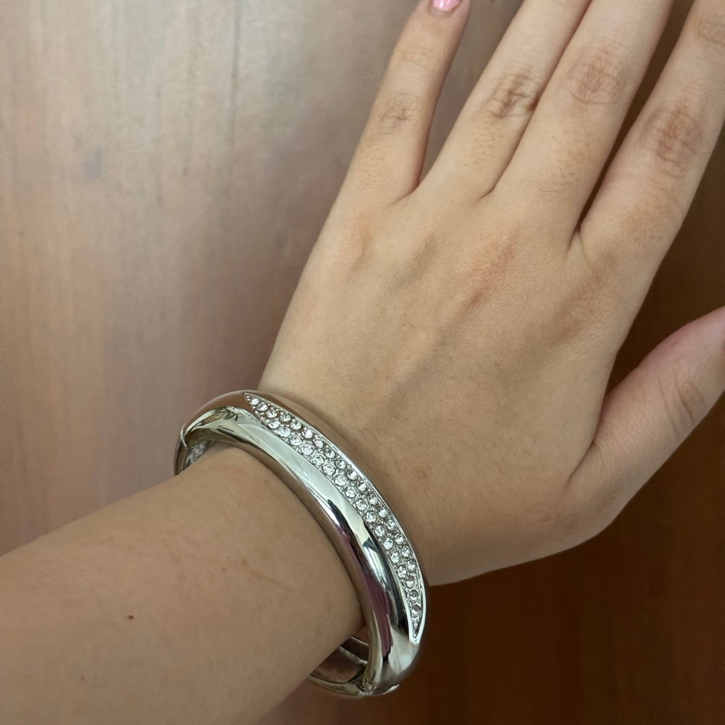 Hard Launch – Chunky Silver Statment Bangle