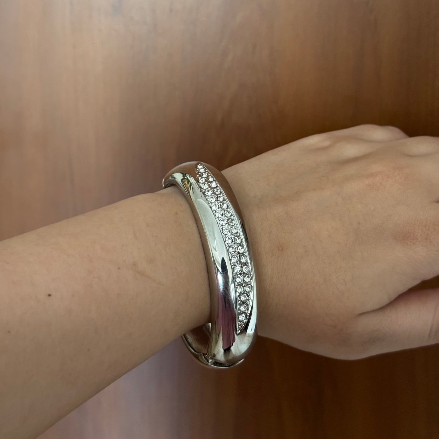 Hard Launch – Chunky Silver Statment Bangle
