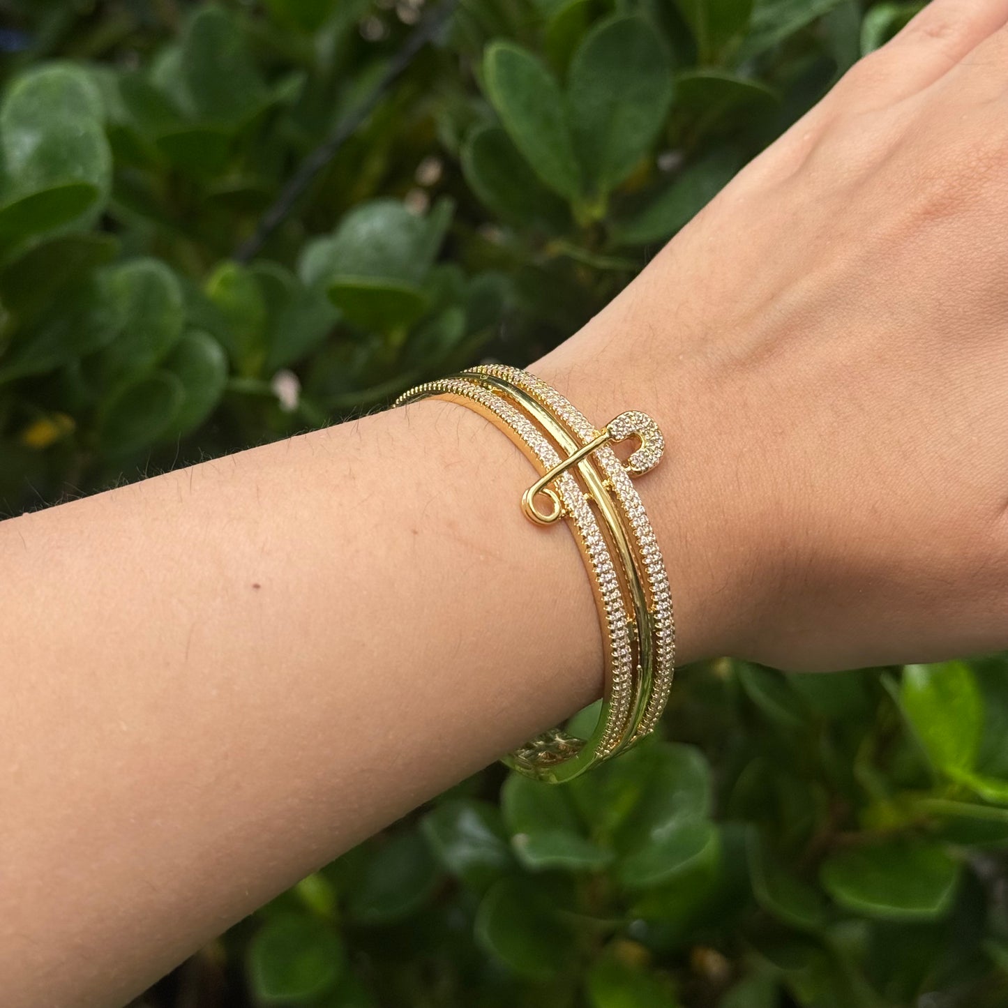 Pin me Down - Safety Pin Bracelet