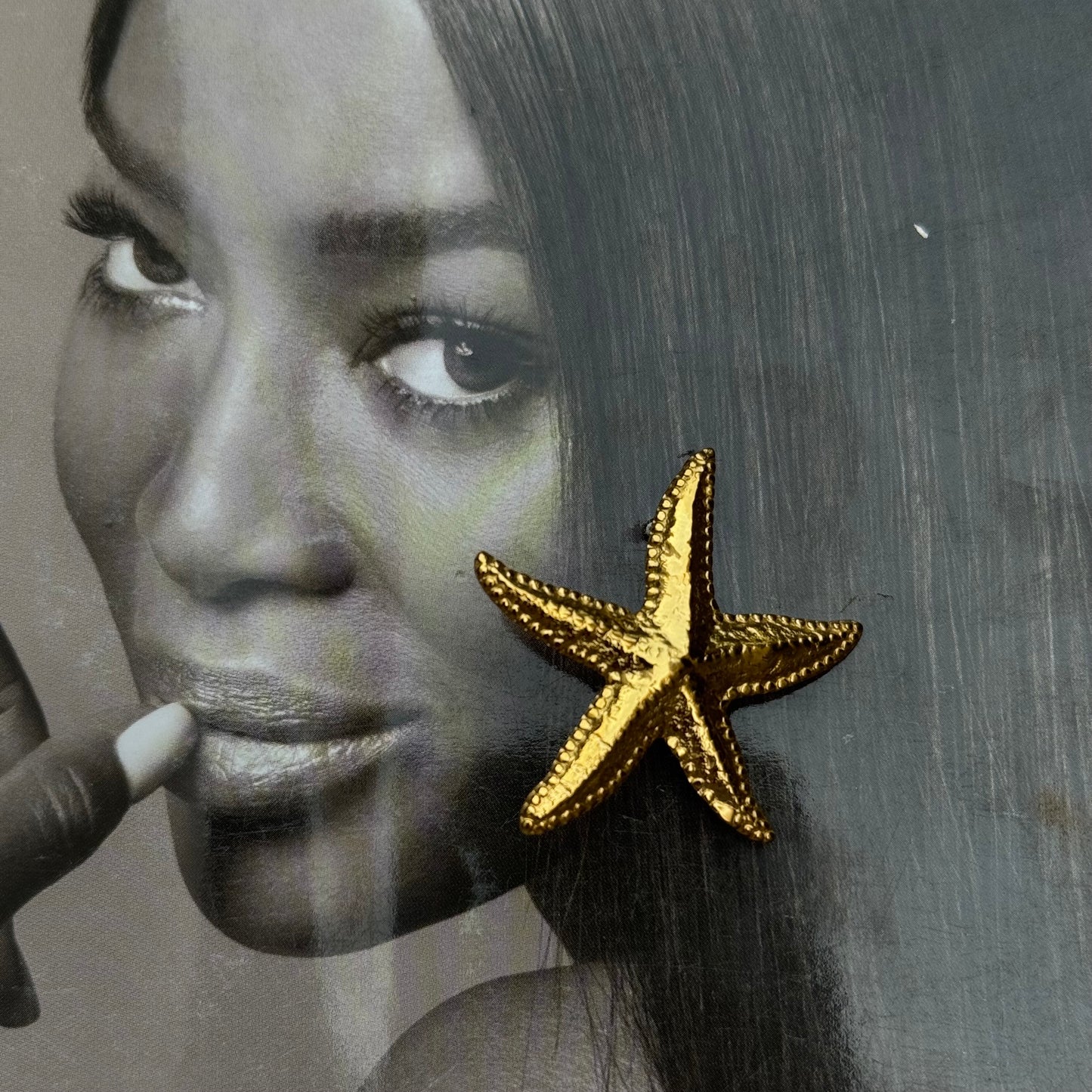 Sea You Never - Gold Starfish Earrings