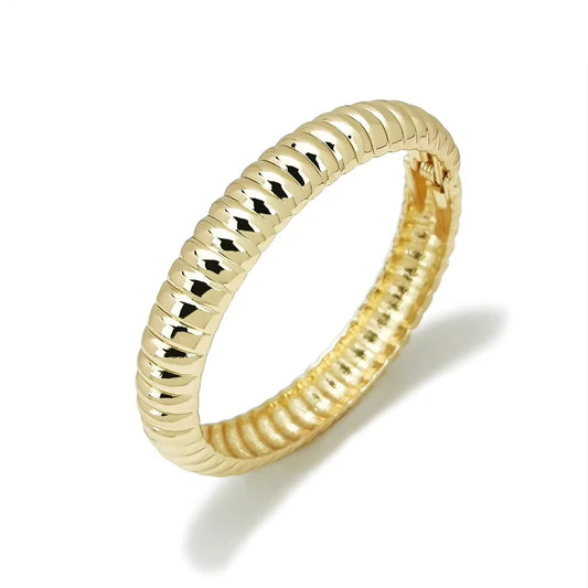Plot Twist – Twisted Gold Bangle