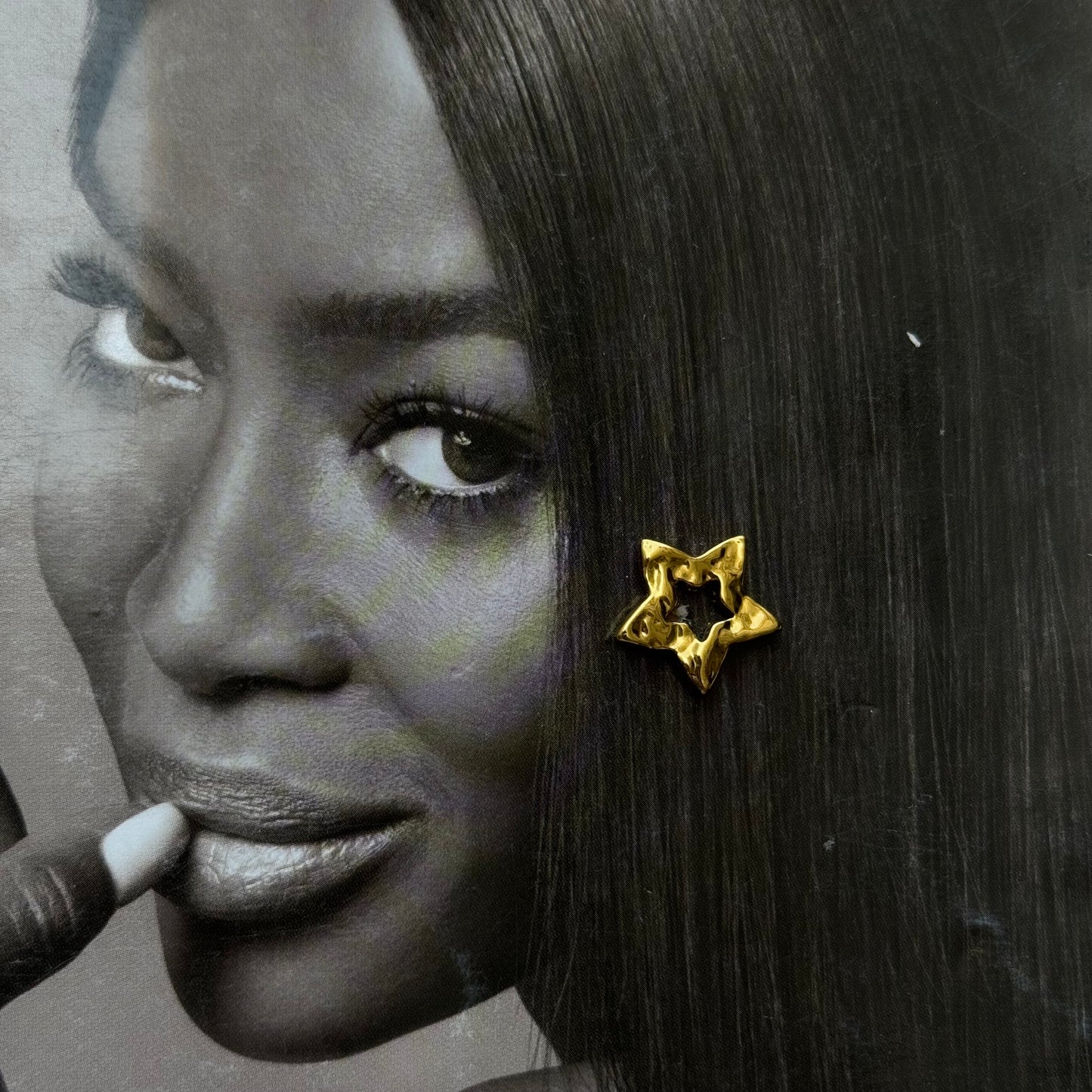 Star Crossed – Gold Statement Studs