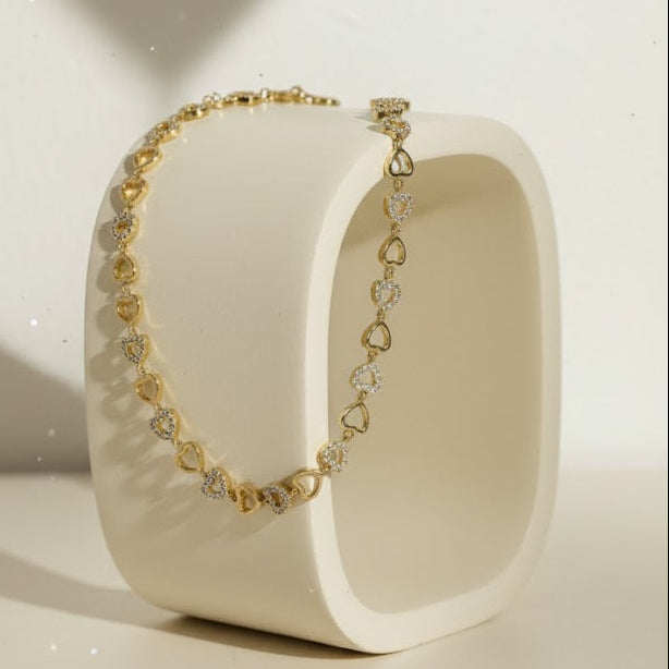 Love Language – Heart-Link Necklace